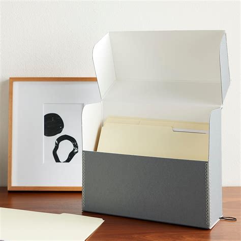 metal letter storeage box|Archival Storage Boxes .